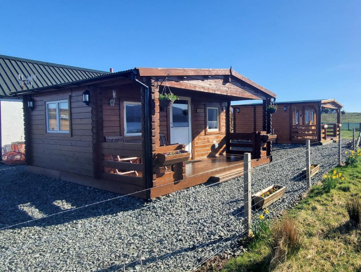 Harlosh Log Cabins Dunvegan  Exteriör bild