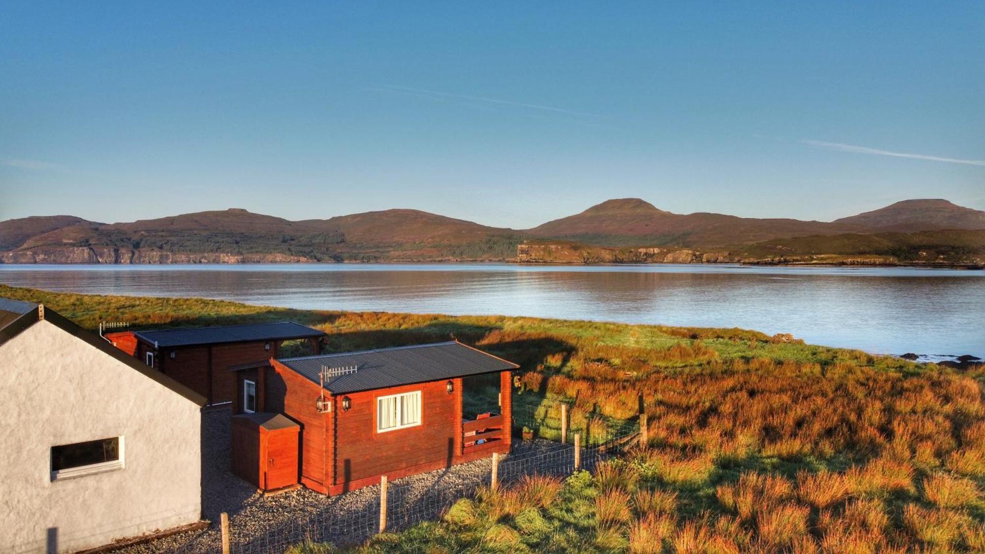 Harlosh Log Cabins Dunvegan  Exteriör bild