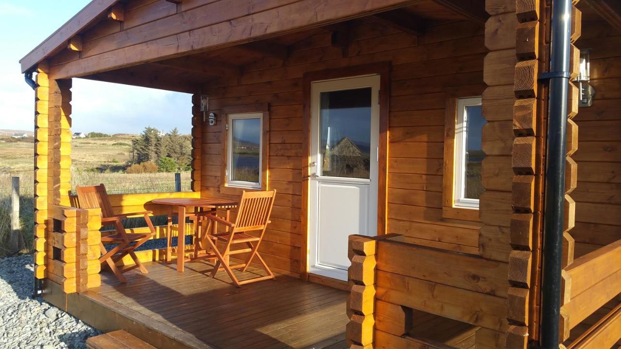 Harlosh Log Cabins Dunvegan  Exteriör bild